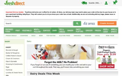 New Research Study on E-Commerce Grocery Site UX – 5 High-Level Takeaways – Articles – Baymard Institute