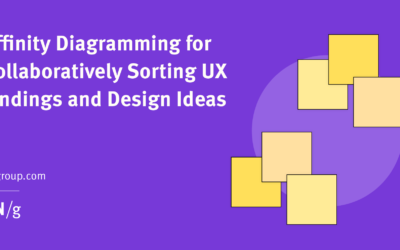 Collaboratively Sort UX Findings & Design Ideas